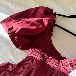 Piper & Scoot Styron Dress in Ruby